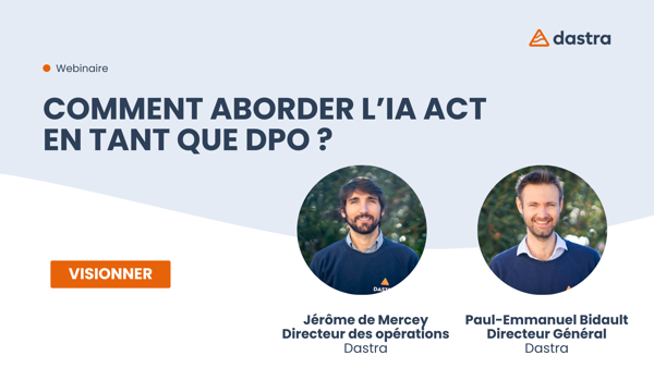 Comment aborder l'AI Act en tant que DPO ?