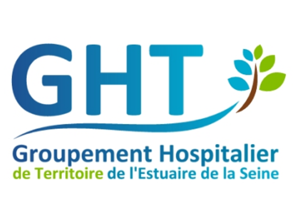 Logo Groupement Hospitalier de Territoire de l'Estuaire de la Seine 