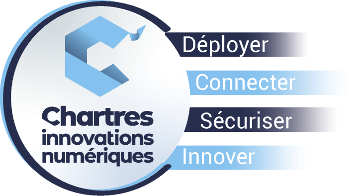 Logo Chartres Innovations Numériques (CCIN)