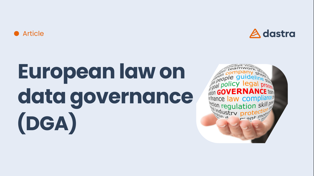 European Data Governance Act (DGA)