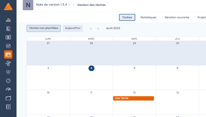 schedule existing tasks